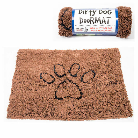 Dog Carpet Dog Gone Smart Microfibres Brown (89 x 66 cm)