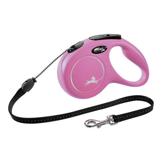 Dog Lead Flexi NEW CLASSIC 8 m Pink Size S