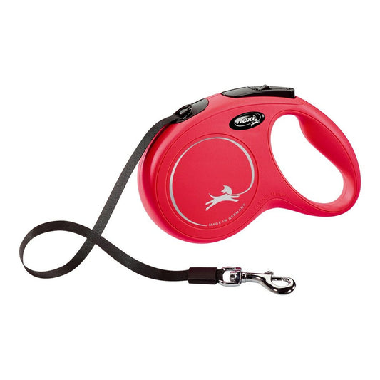 Dog Lead Flexi NEW CLASSIC 3m Red XS size