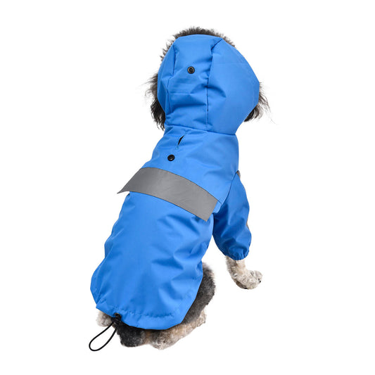 Dog Coat Hearts & Homies BESTIE PETS Blue 35 cm
