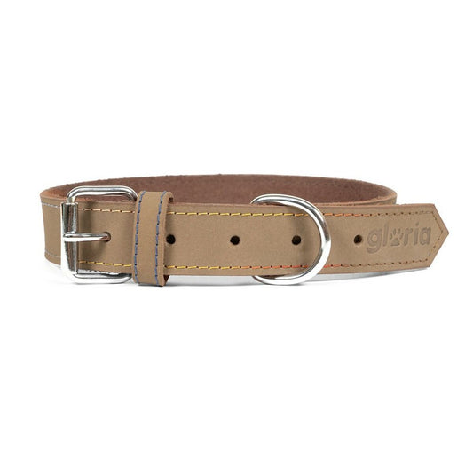 Dog collar Gloria Oasis Beige (1,2 x 35 cm)