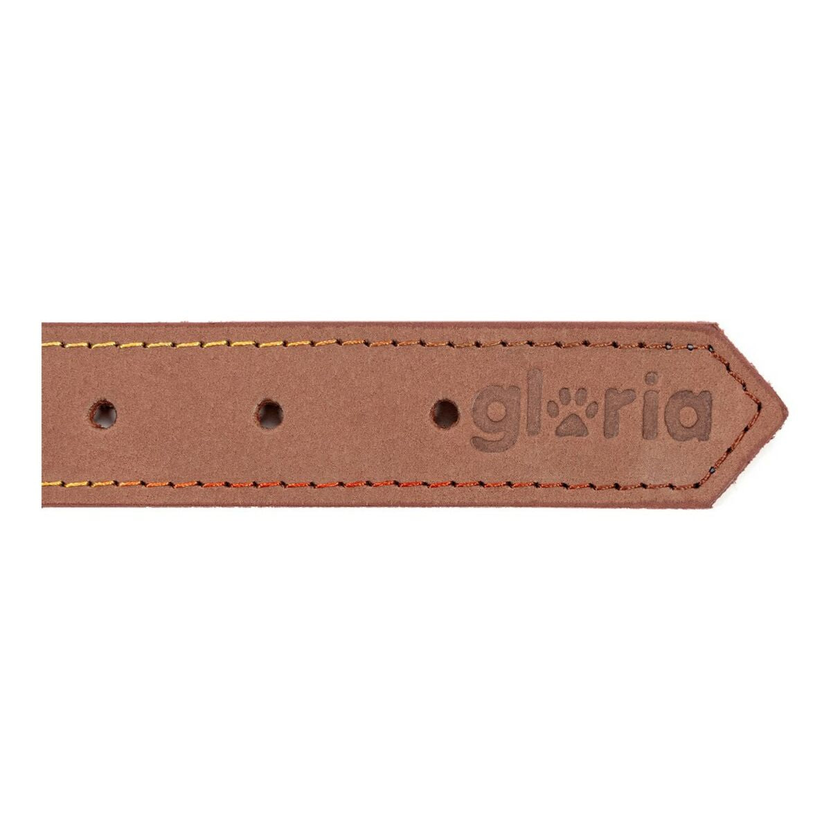 Dog collar Gloria Oasis Brown (1,2 x 35 cm)