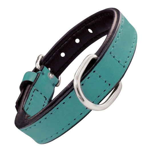 Dog collar Gloria Padded Turquoise 55 cm (55 x 2,5 cm)