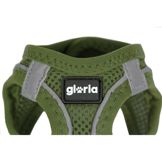 Dog Harness Gloria 28-28,6 cm Green XXS 24-26 cm