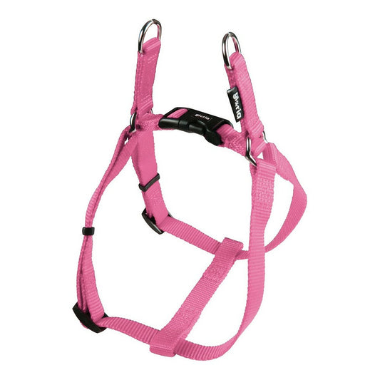 Dog Harness Gloria Smooth Adjustable 35-51 cm Pink S