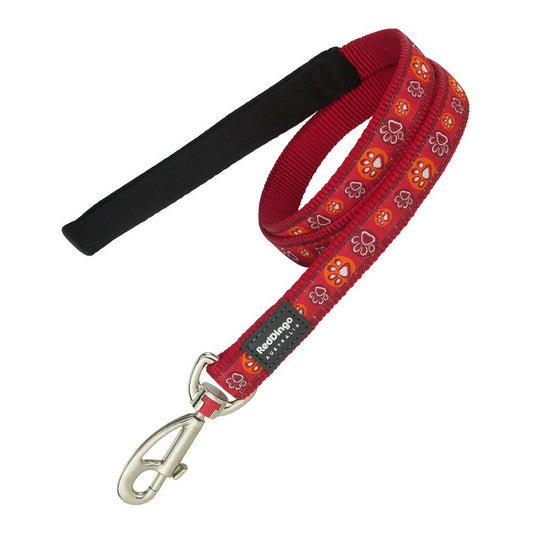 Dog Lead Red Dingo Red (2 x 120 cm)