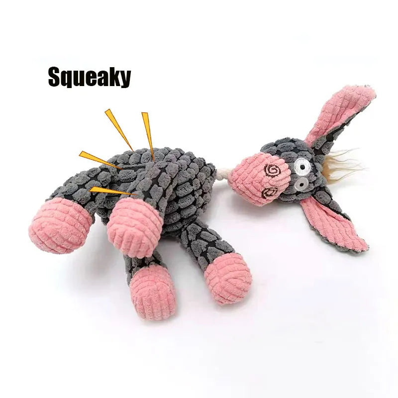 Fun Donkey Corduroy Toy