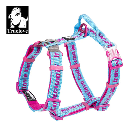 Truelove Pet Harness No Pull Tactical Service Pet Lift Breathable Mesh Reflective Sport Padded Dog Harness