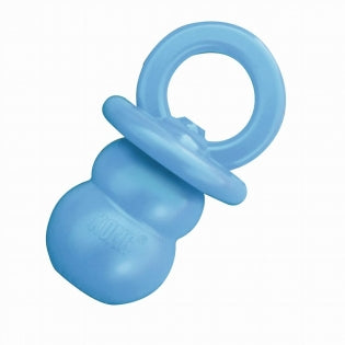 Dog Toy Puppy Binkie Natural Rubber Baby Blue - Kong