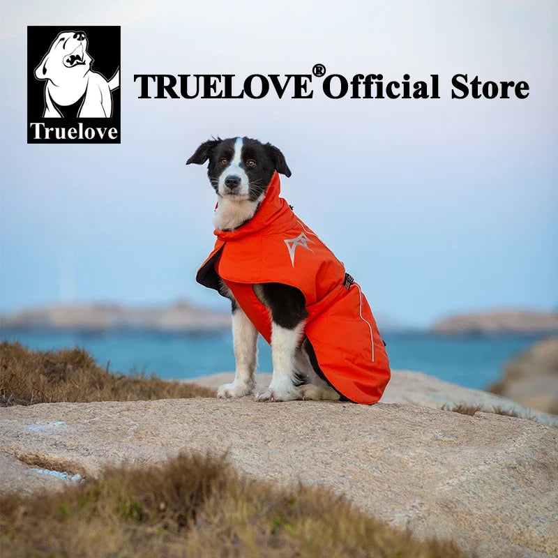 Truelove Warmer Dog Winter Coat Pet Jacket Fashion Dog Clothes Waterproof Windproof Reflective Outdoor Dog Coat