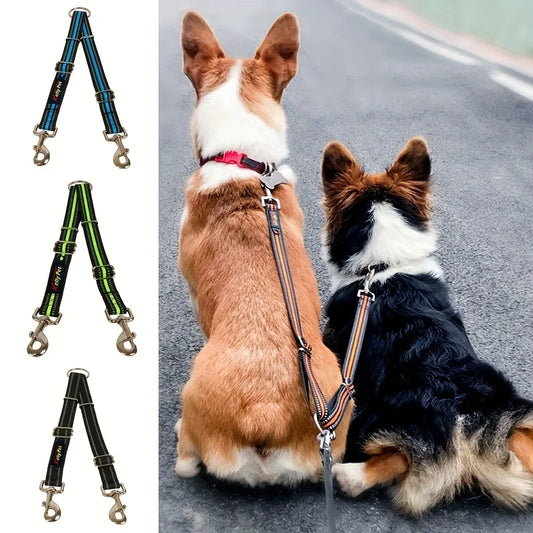 Reflective Double Leash System