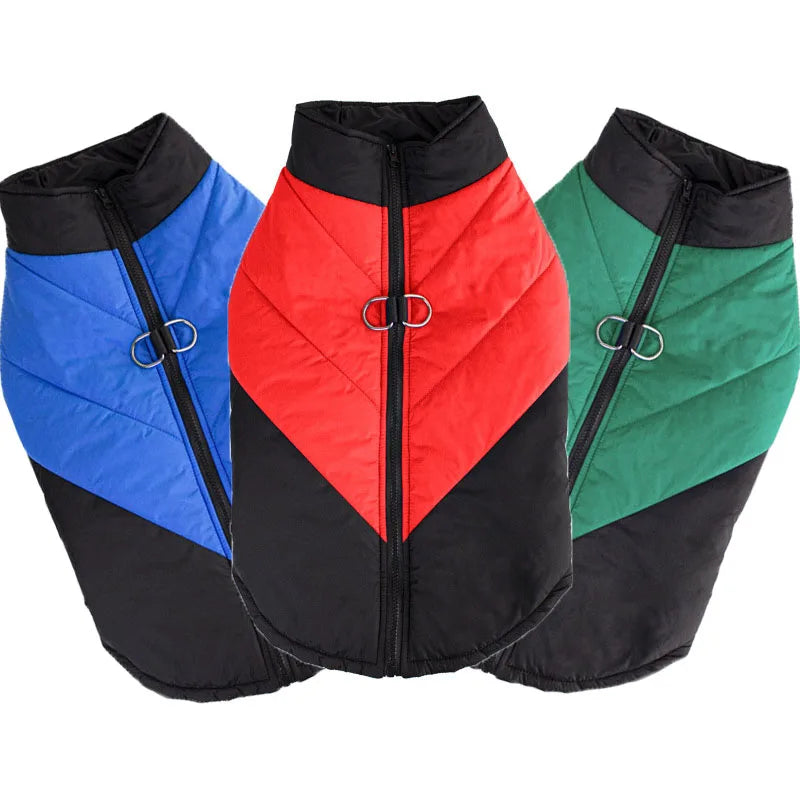 Winter Bodywarmer Jacket Black & Color
