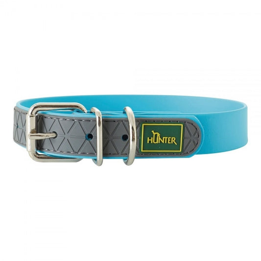 Dog collar Hunter Convenience Turquoise (38-46 cm)