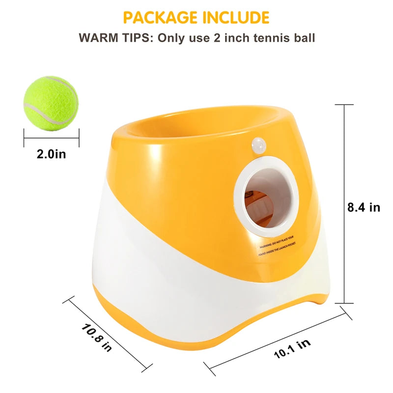 Tennis Ball Launcher Automatic Throwing Toy