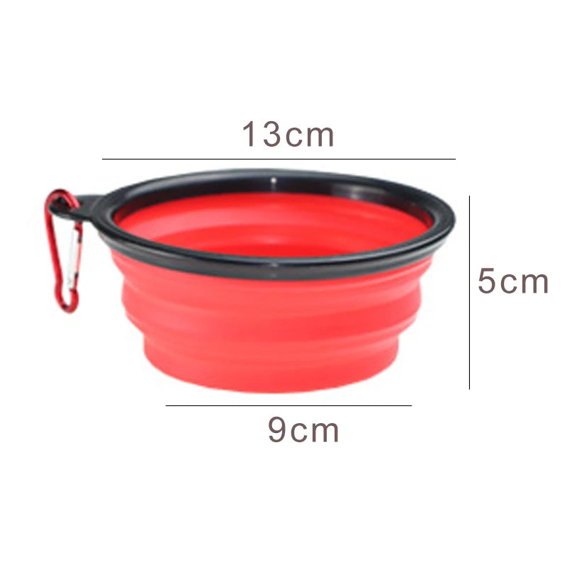 350ml Collapsible Folding Silicone Bowl