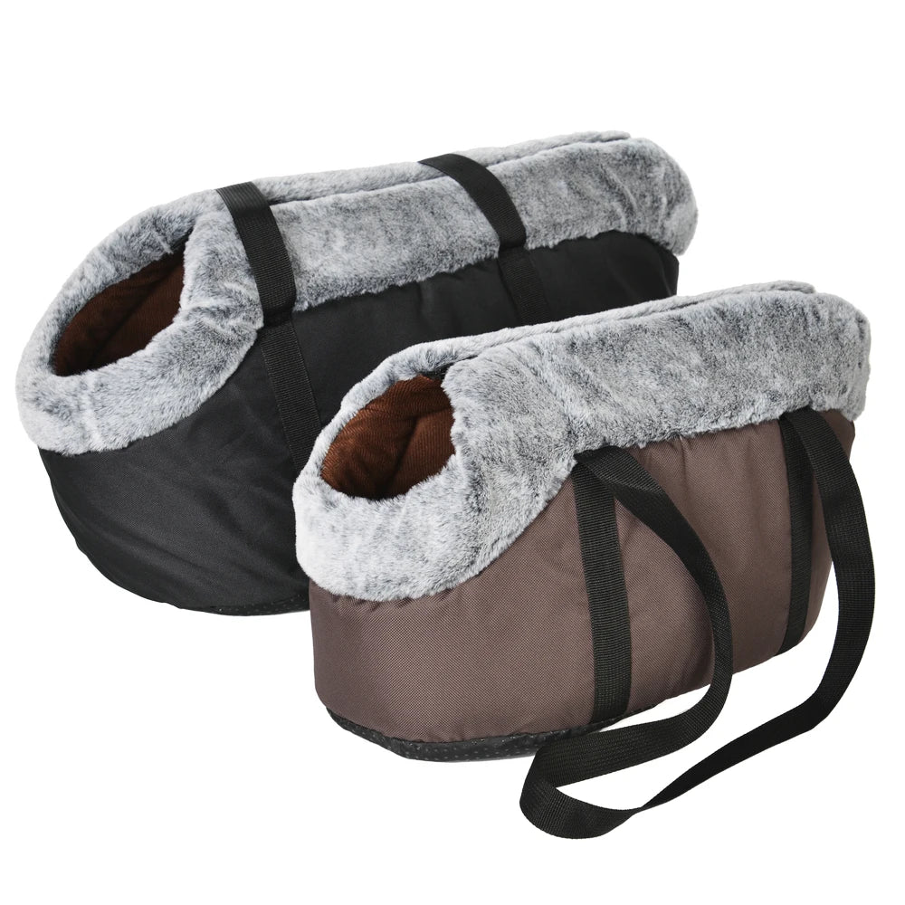 Furry Rim Outdoor Travel Dog Carrier Bag