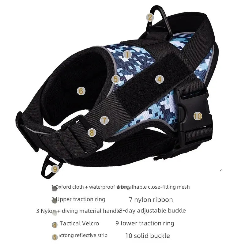 Tactical Outdoor Padded Harness