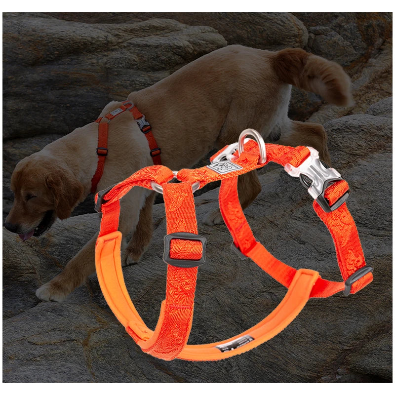 TRUELOVE Premium Trail Runner No-Pull Dog Harness 3M Reflective Straps Dog Ultra Comfortable Cross Country