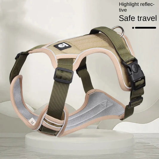 Adjustable Harness Reflective Safety Handle