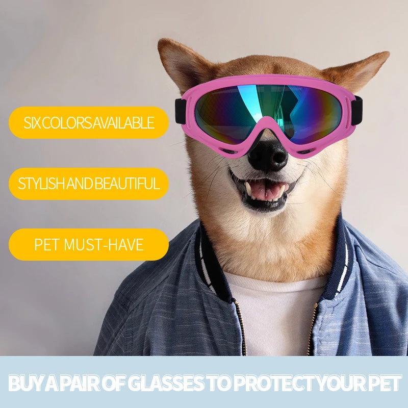 New Pet Glasses UV Protection Goggles For Cats And Dogs Sun Protection Against Wind And Sand Fashion Glasses