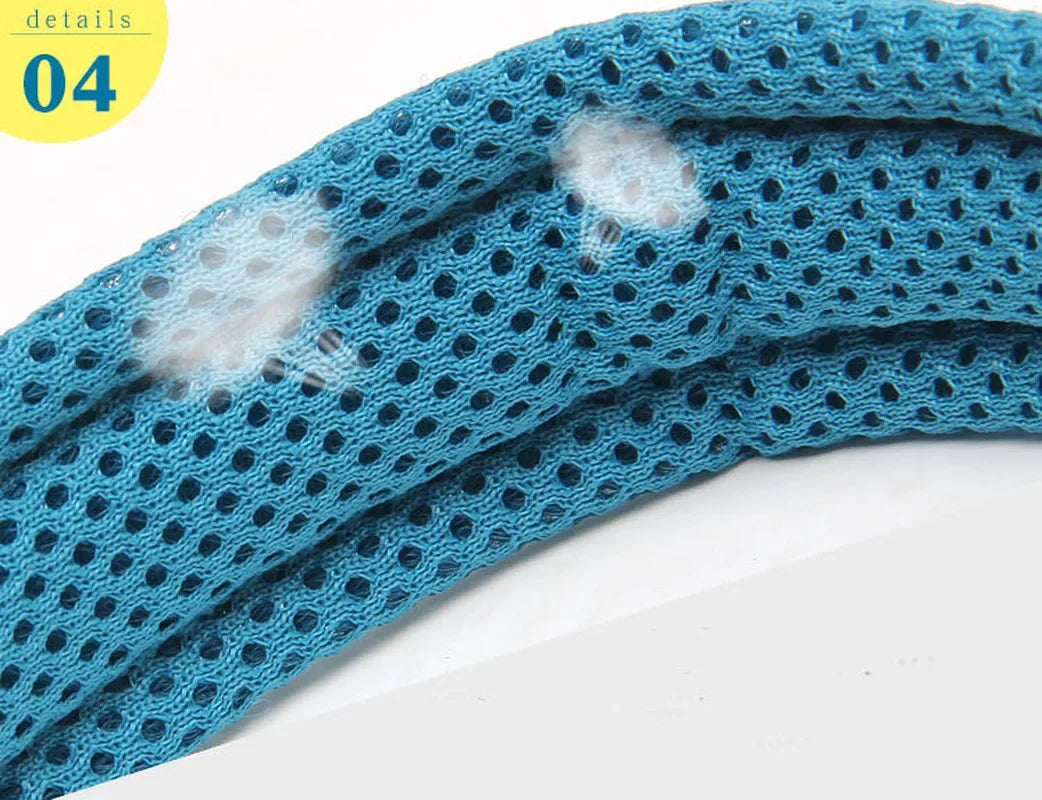 Truelove Adjustable Mesh Padded Dog Collar Reflective Nylon Durable Heavy Duty (blue, fuchsia, purple or orange) 8 sizes
