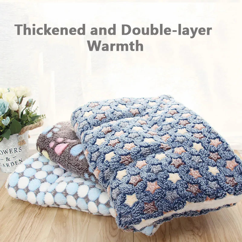 Soft Flannel Thickened Mat