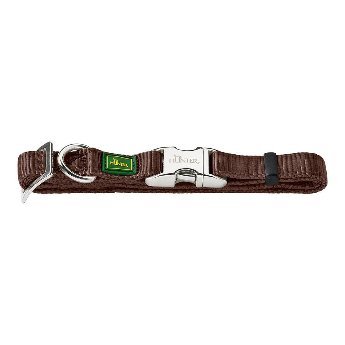 Hundehalsband Hunter Alu-Strong L Braun (45-65 cm)