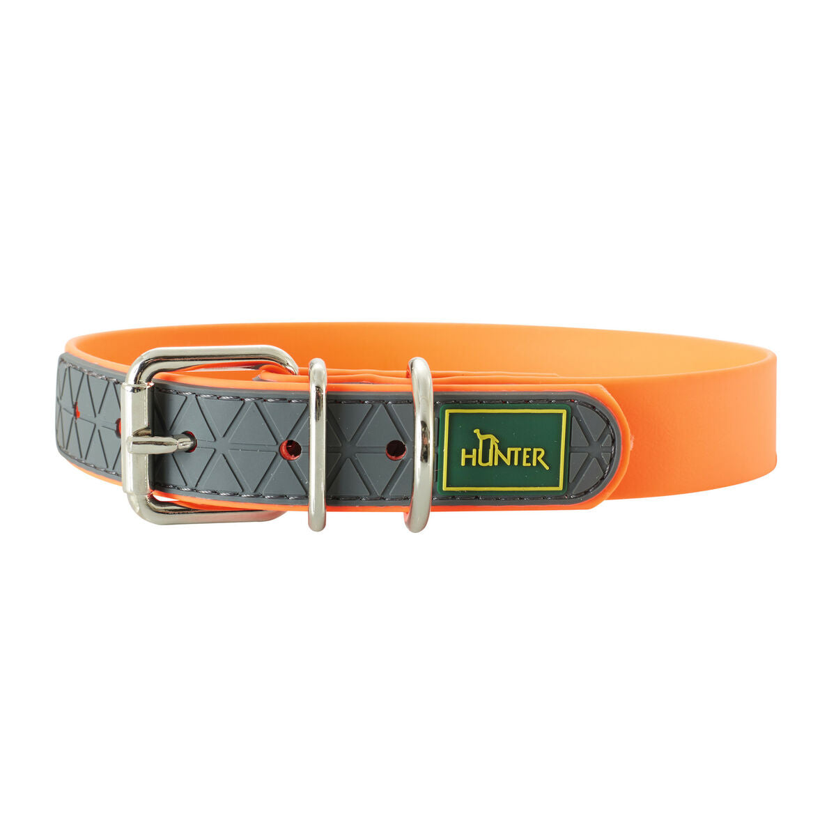 Hundehalsband Hunter Convenience 47-55 cm L Orange