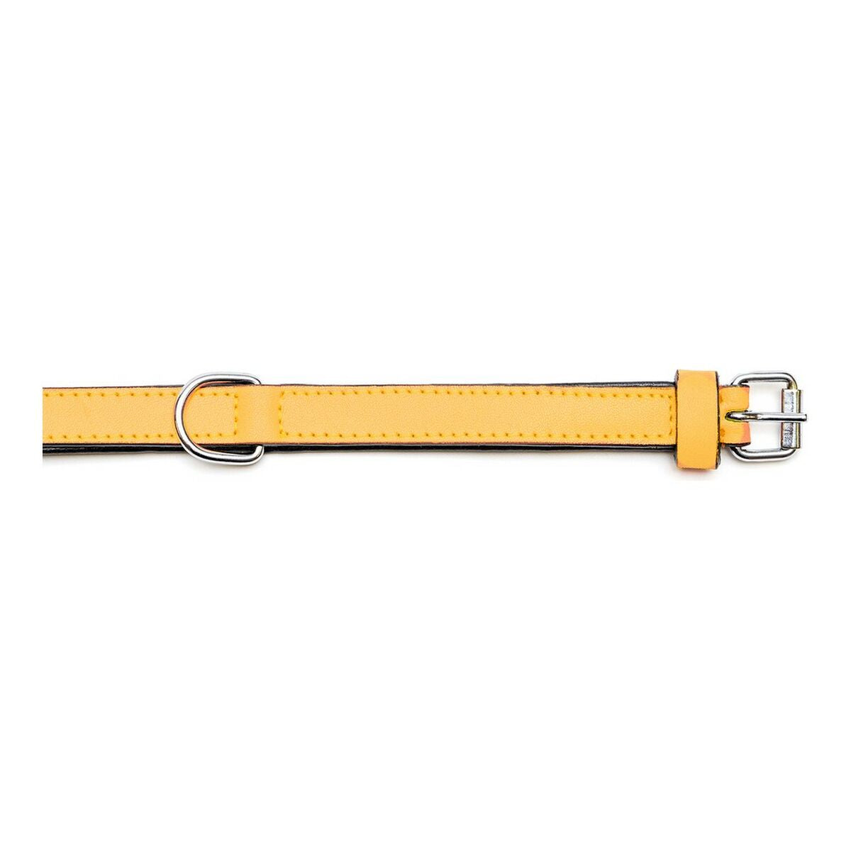Dog collar Gloria Padded Yellow (35 x 1,5 cm)