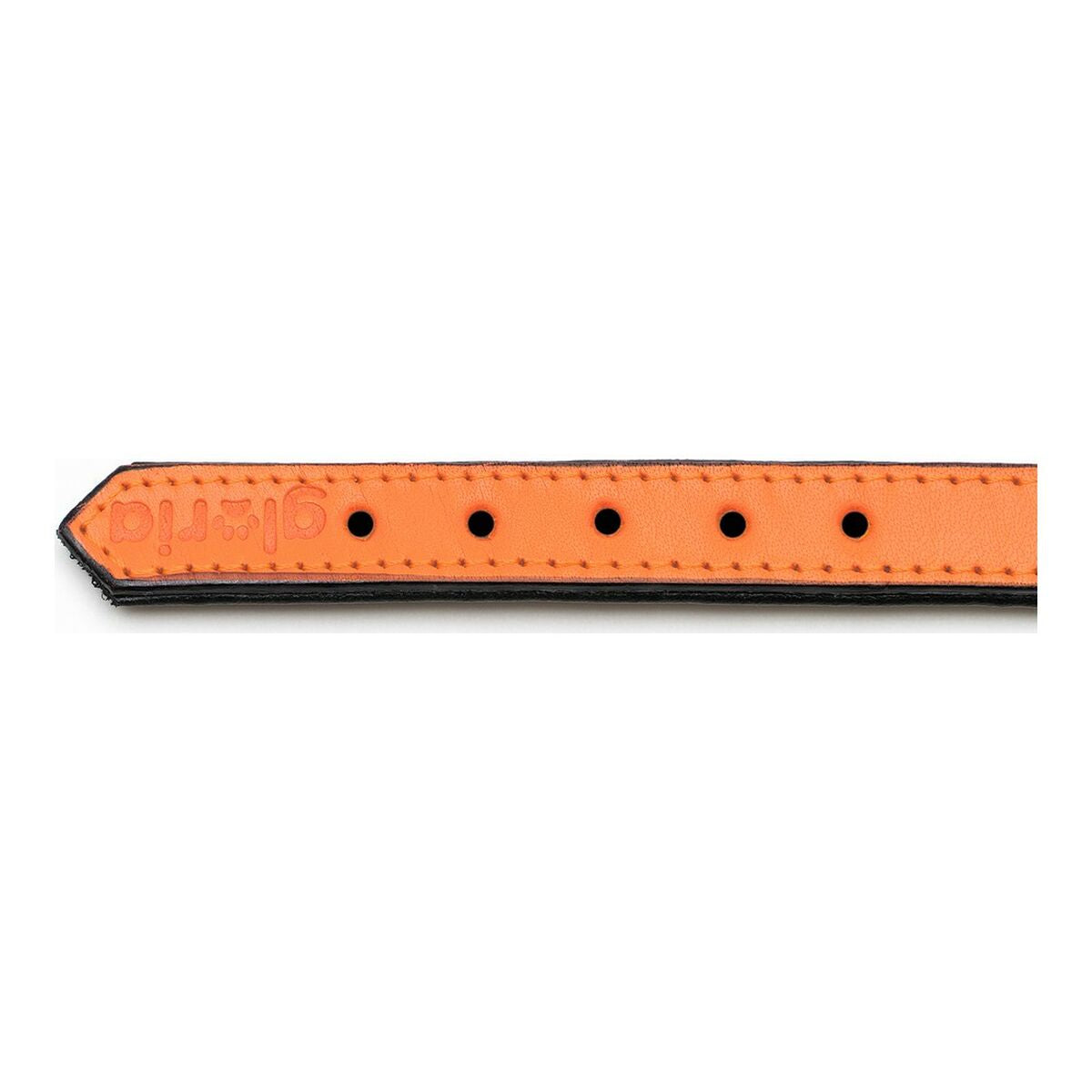Dog collar Gloria Padded Orange (45 x 2 cm)