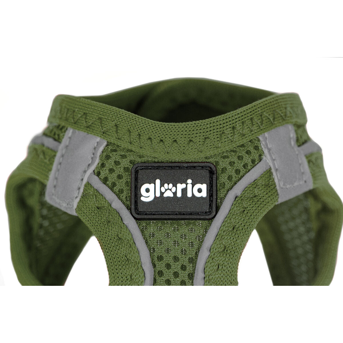 Dog Harness Gloria 51-52 cm Green L 33,4-35 cm