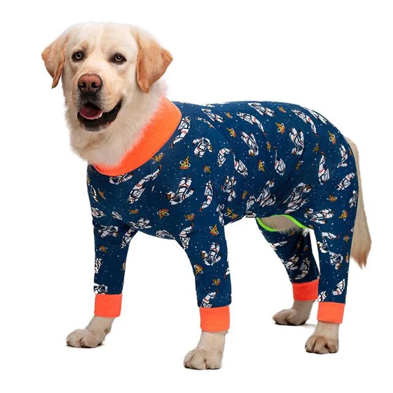 Dog Pyjamas Soft Cozy Jumpsuit Full Covered Belly Recovery Suit
