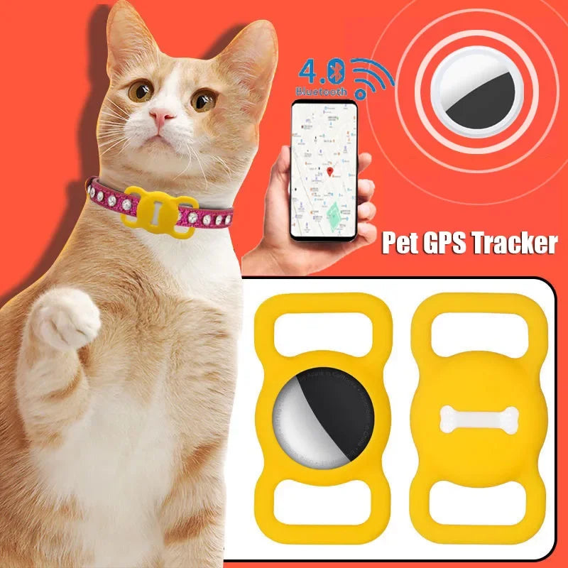 Huisdier GPS Tracker Smart Locator Hond Merk Huisdier Detectie Wearable Tracker Bluetooth Voor Kat Hond Vogel Anti-verloren Record Track Apparaten
