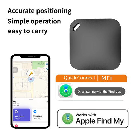 Mini-trackingapparaat Smart Bluetooth GPS voor Apple Vind mijn sleutel Smart Tag Kindzoeker Huisdier Auto Verloren Tracker IOS-systeem