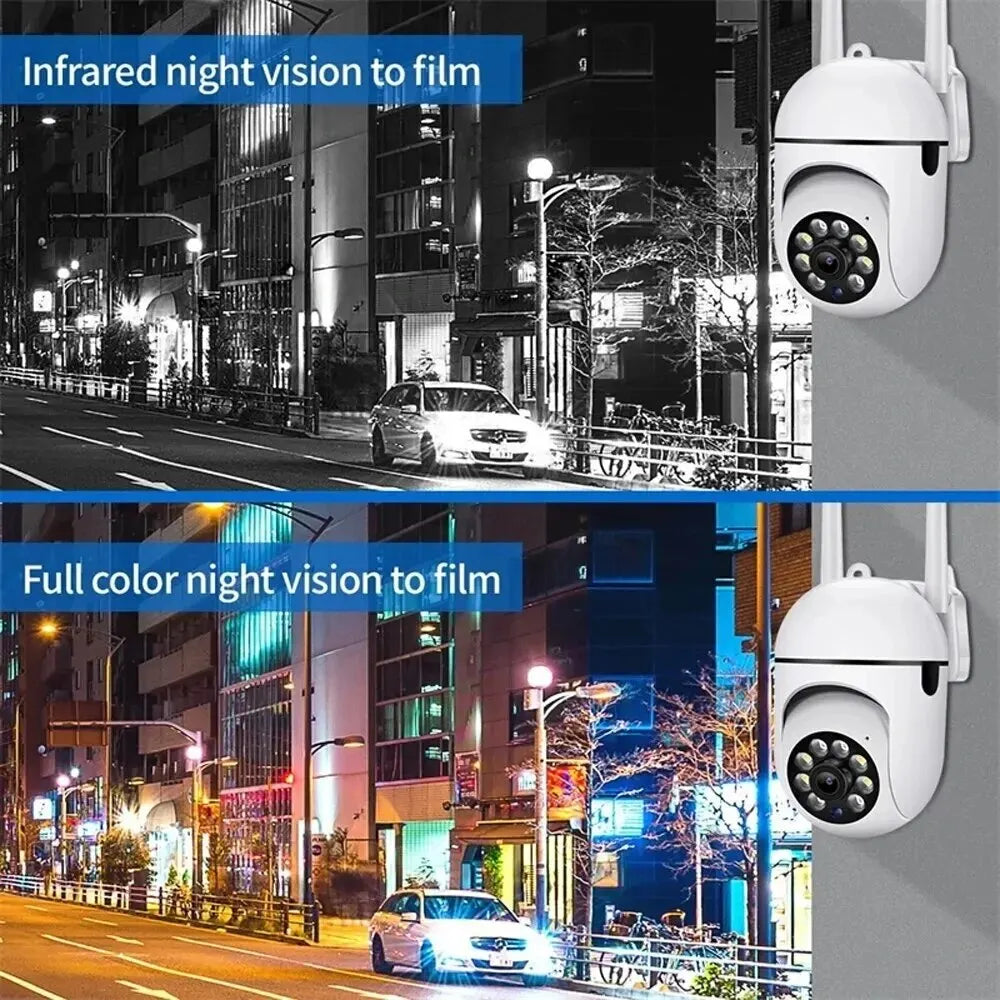 2MP 3MP Wifi IP Camera Outdoor Wireless Security Surveillance Camera AI Human Tracking Two Way Audio Night Color Cam
