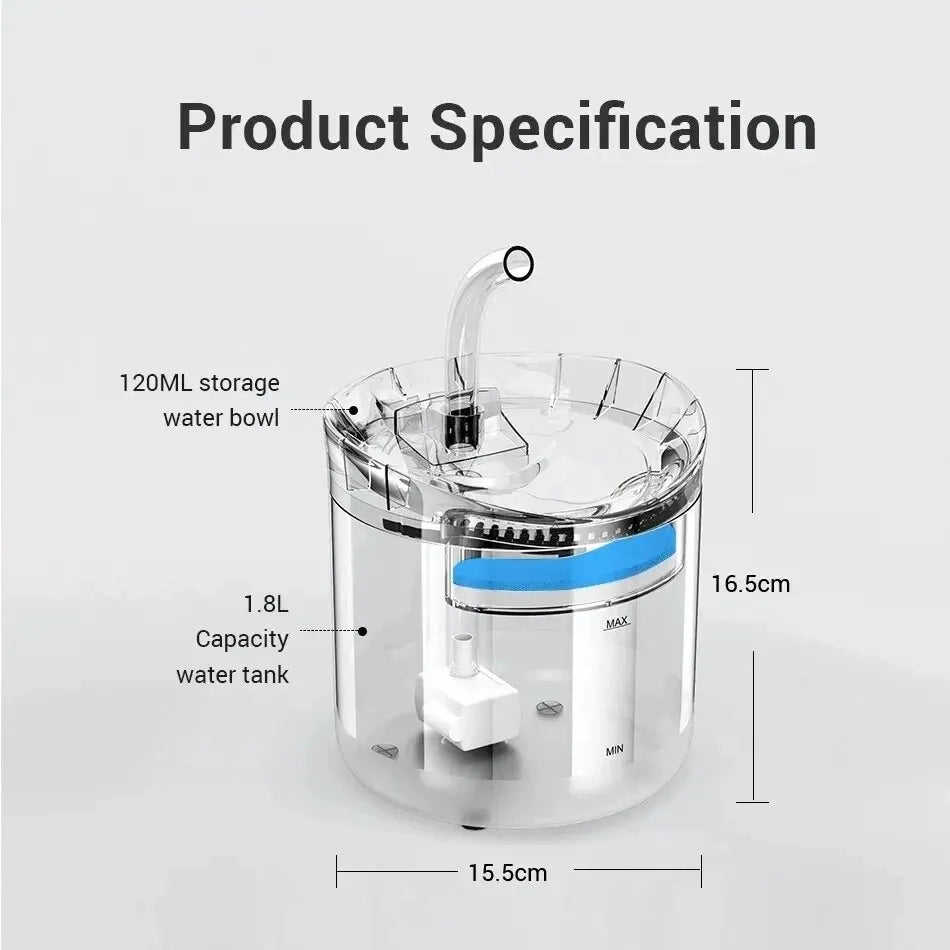 Waterdispenser Fontein Automatische circulatie Intelligente constante temperatuur