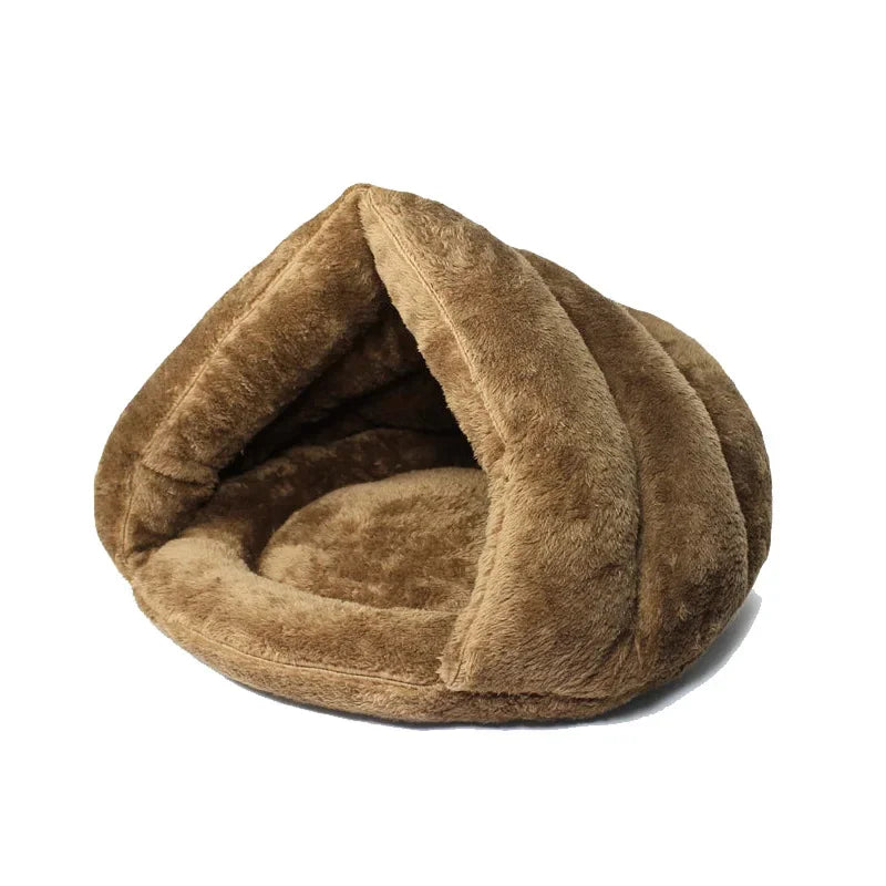 Sleeping Bag Mat Pet bed for Dogs Soft Nest Kennel Bed Cave House Pad Tent Winter Warm Cozy
