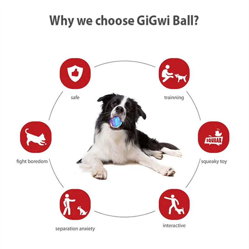 Gigwi Toy Pieperballen Stuiterend en interactief