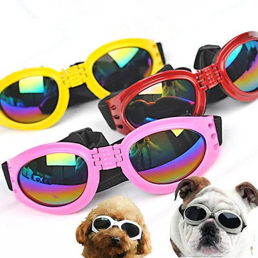 17 cm opvouwbare huisdierbril hondenbril zonnebril zomer winddicht zonnebrandcrème honden puppy accessoires dierbenodigdheden