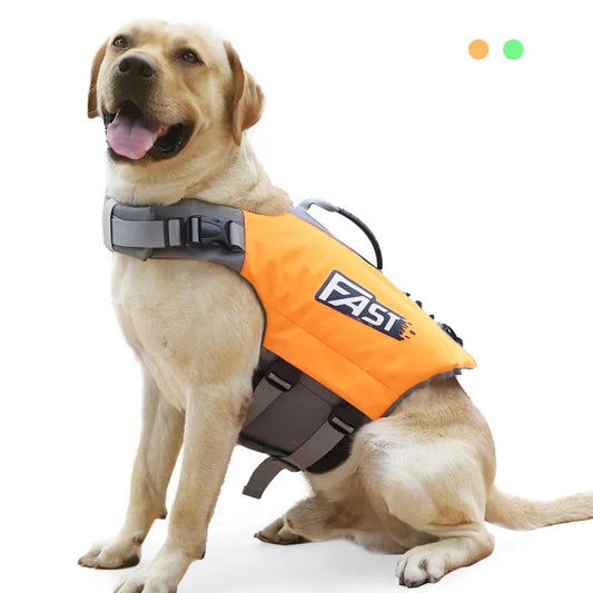 Huisdierzwemvest Veiligheidsvest voor honden in de zomer Mode Verstelbaar reflecterend in zwembad of surfen Drifting Dog Life Vest