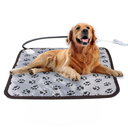 Elektrische deken voor huisdieren Winterverwarmingskussen Kat Hond Verwarmd nest Waterdicht Warmer Uitschakelbescherming Bijtvaste mat Bed