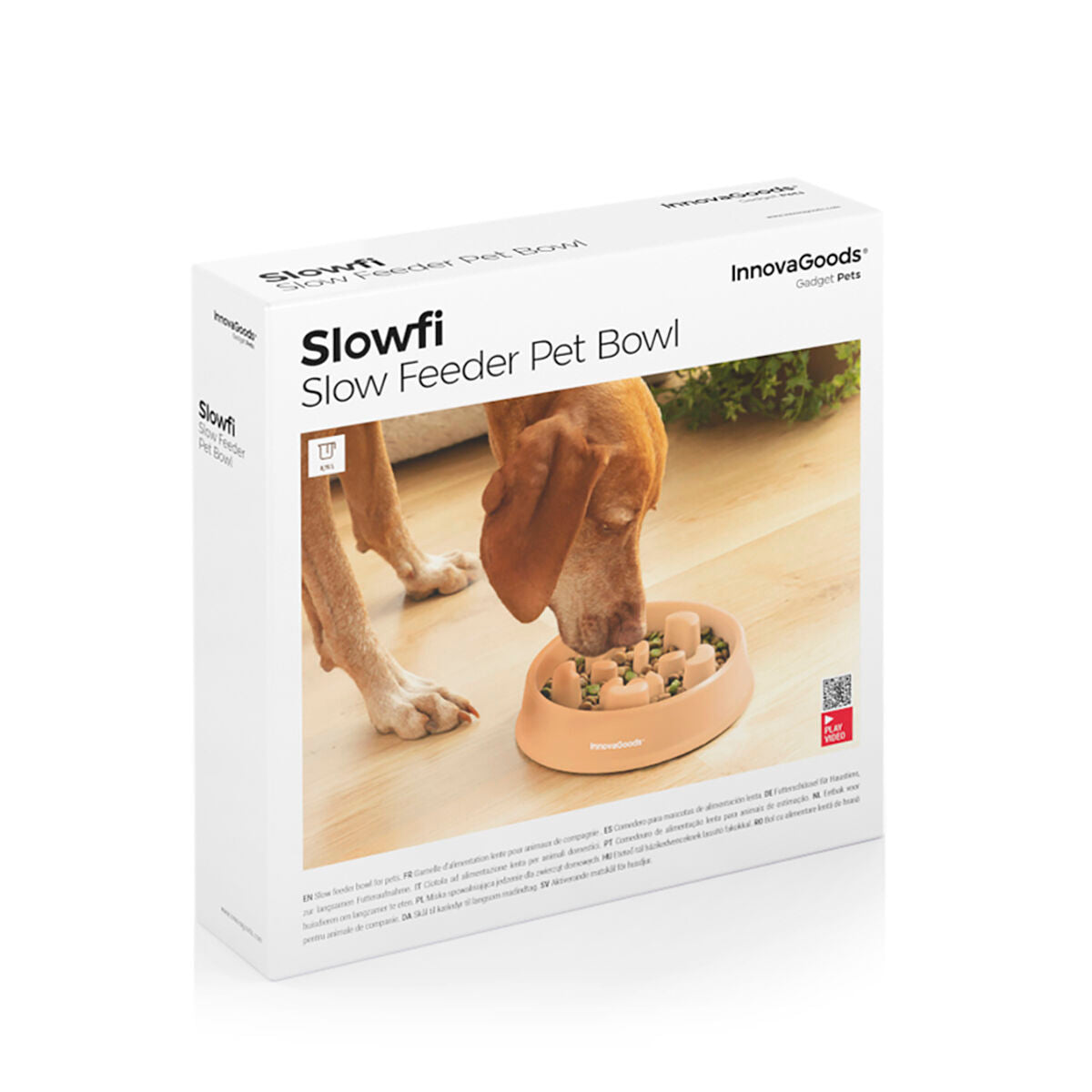 Slow Eating voerbak voor huisdieren Slowfi InnovaGoods
